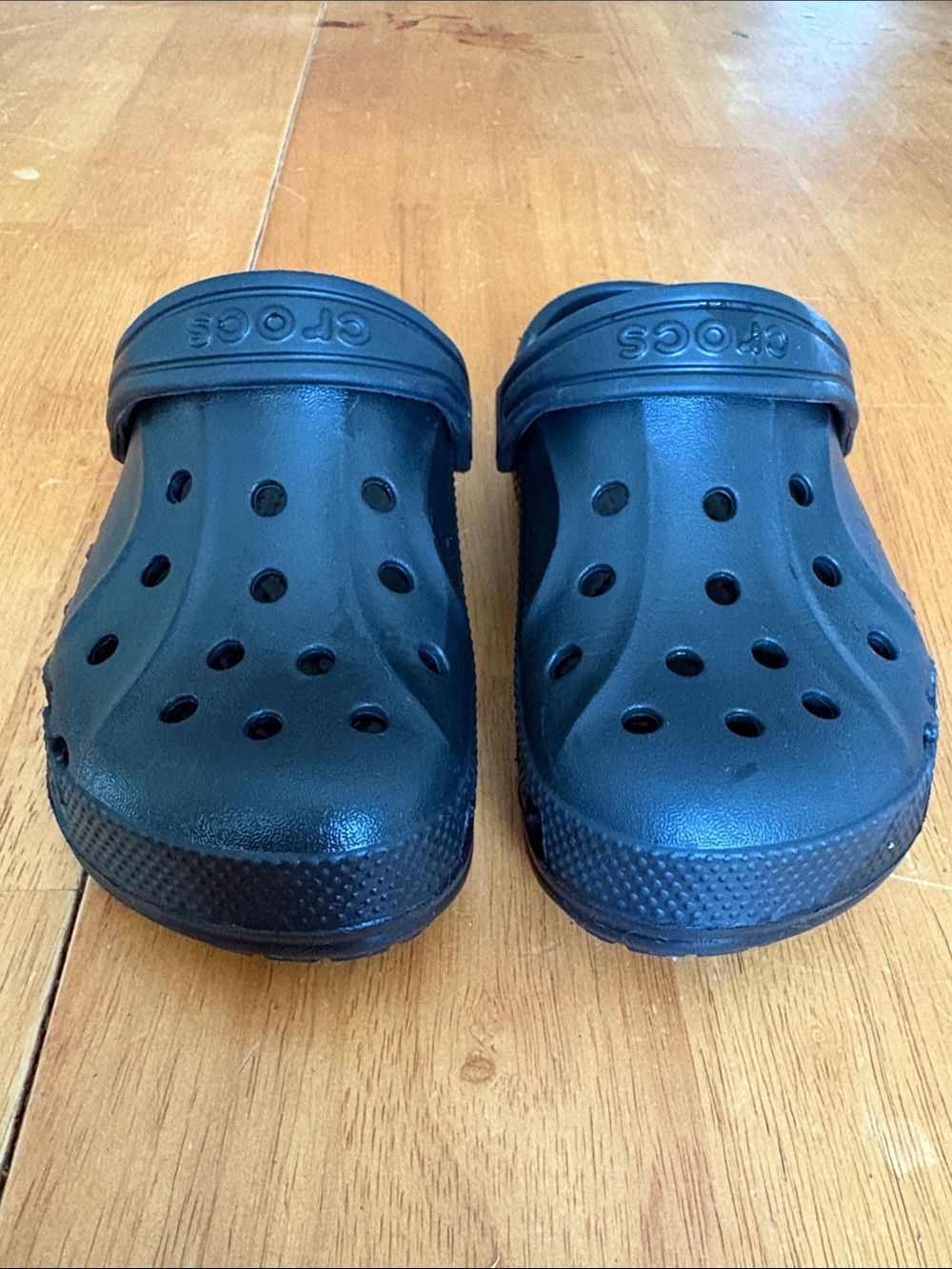 CROCS Kids Black Classic Clog Sandals
